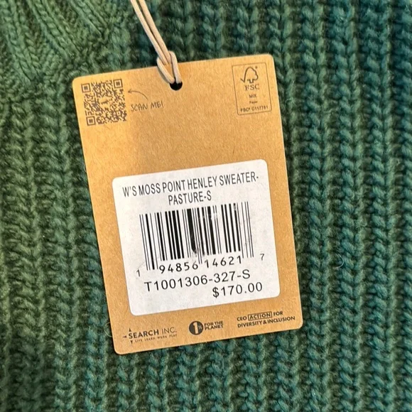 Toad&CO Moss Point Henley Sweater - Picture 4 of 5